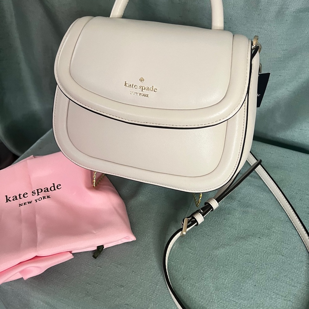 Kate Spade puffy smooth leather crossbody bag